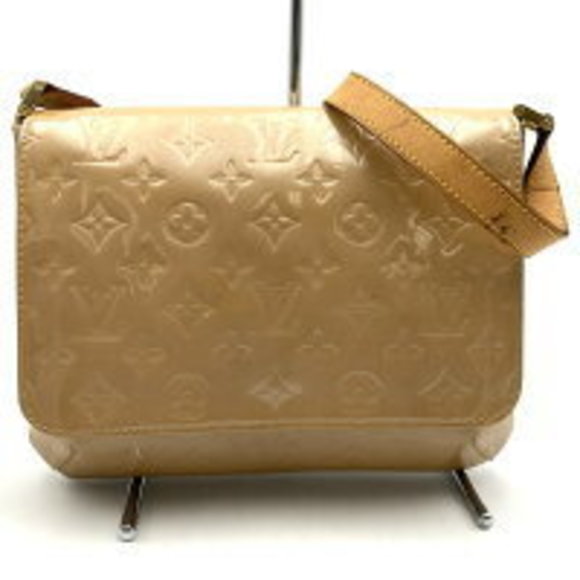 Louis Vuitton Thompson Bag Vernis Shoulder Beige - Picture 1 of 9